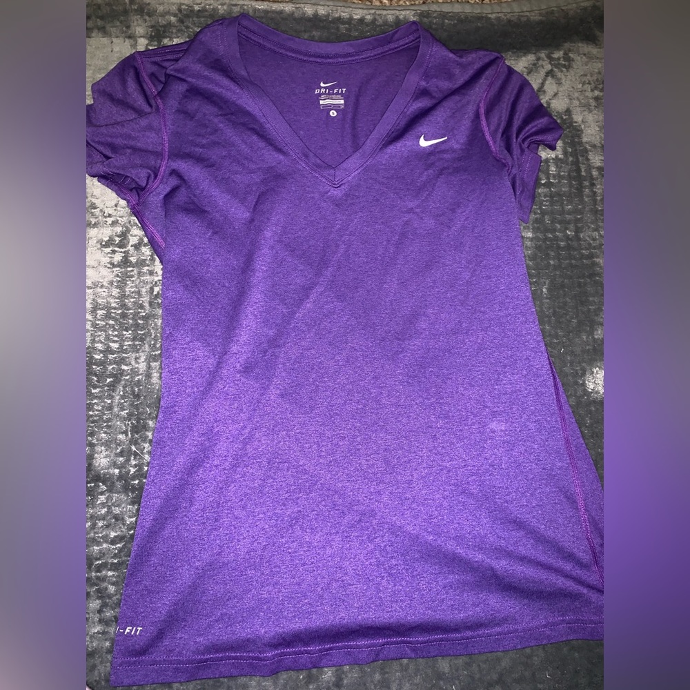 Purple Nike dri-fit